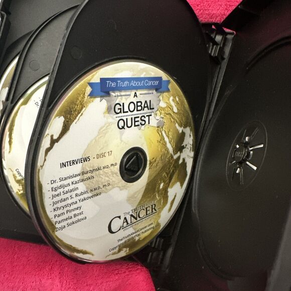 A Global Quest 131 Interviews 1-17 (DVD, 17 Disc Set) - Picture 14 of 14